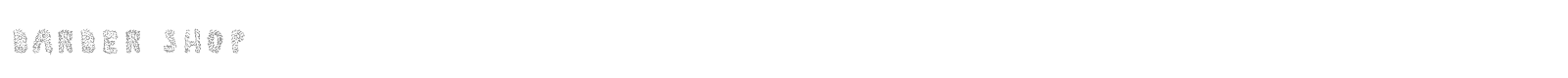 Barber Shop font preview
